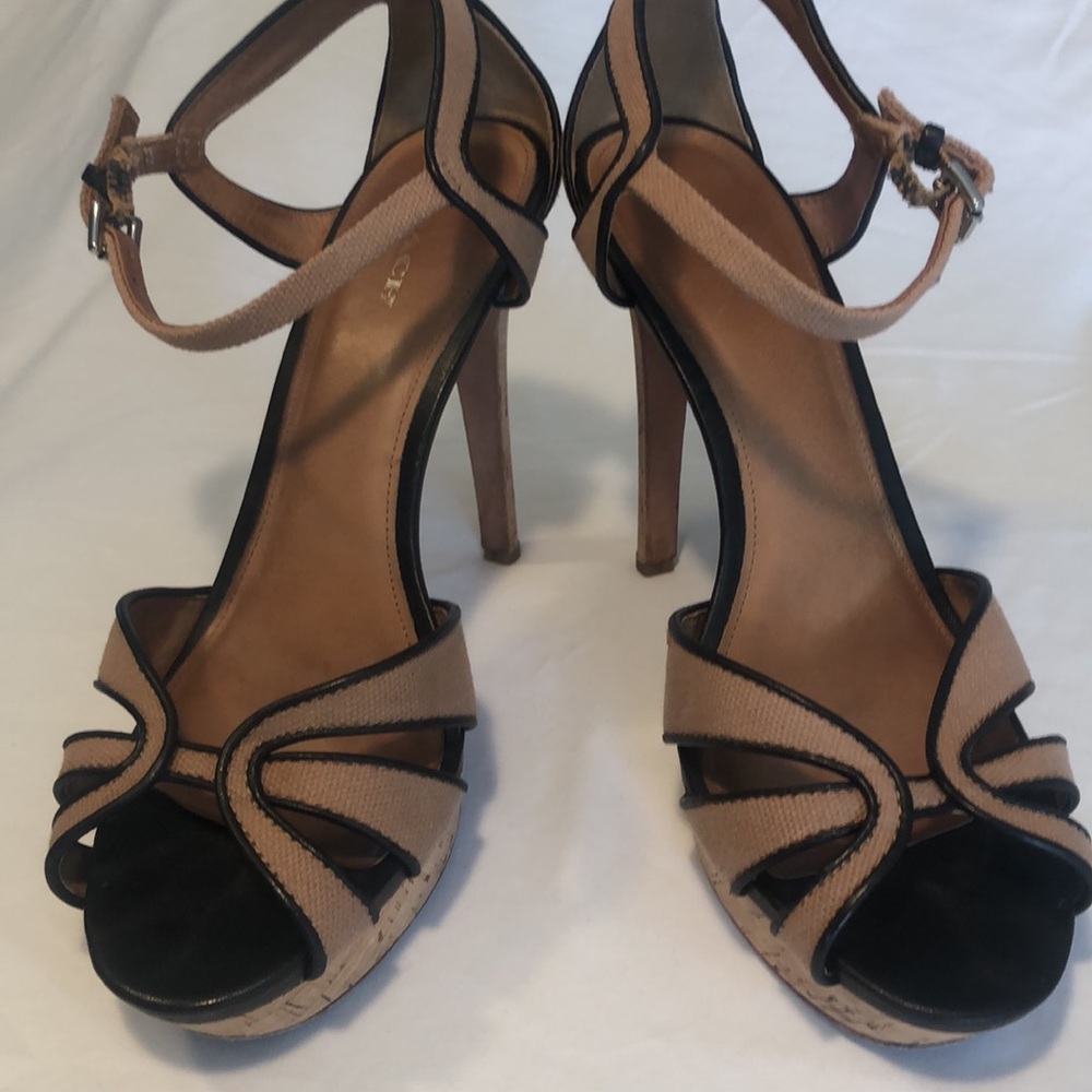 Coach Dylan Heeled Sandals Size 9 - Picture 4 of 10